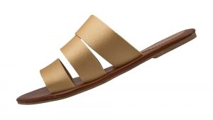 Women's Gold Slippers - M13016