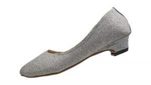 Women's Silver Court Shoe - M13015