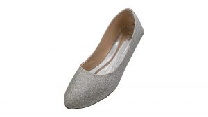 Women's Silver Court Shoe - M13015