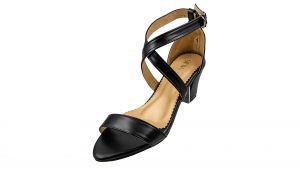 Women's Black Office Sandals - M13014-2