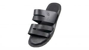 Men's Black Slippers - E06028