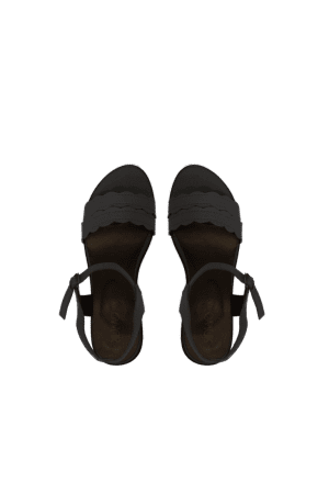 Women’s Black Office Sandals - 903