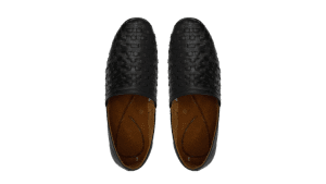 Men’s Black Woven Shoe - E06016