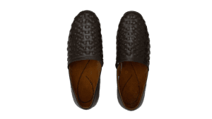 Men’s Brown Woven Shoe - E06016