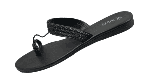Women’s Black Slippers - M13024 FR 301