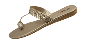 Women’s Gold Slippers - M13024 FR 301