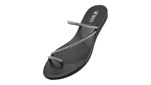 Women’s Black Slippers - M13026 FR 108